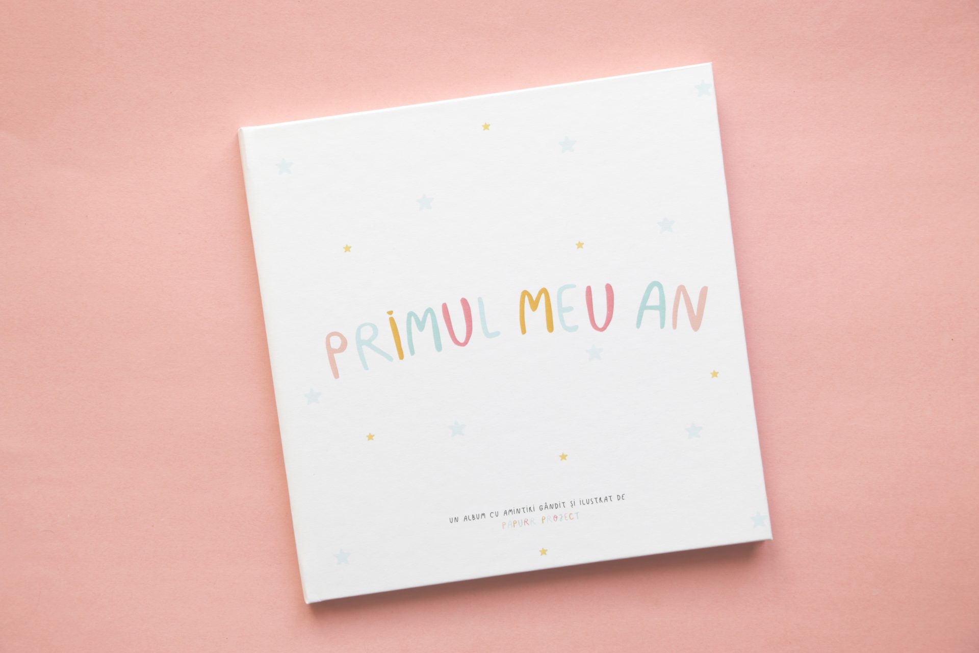 „PRIMUL MEU AN” CU POVESTE - ALBUMUL BEBELUȘULUI